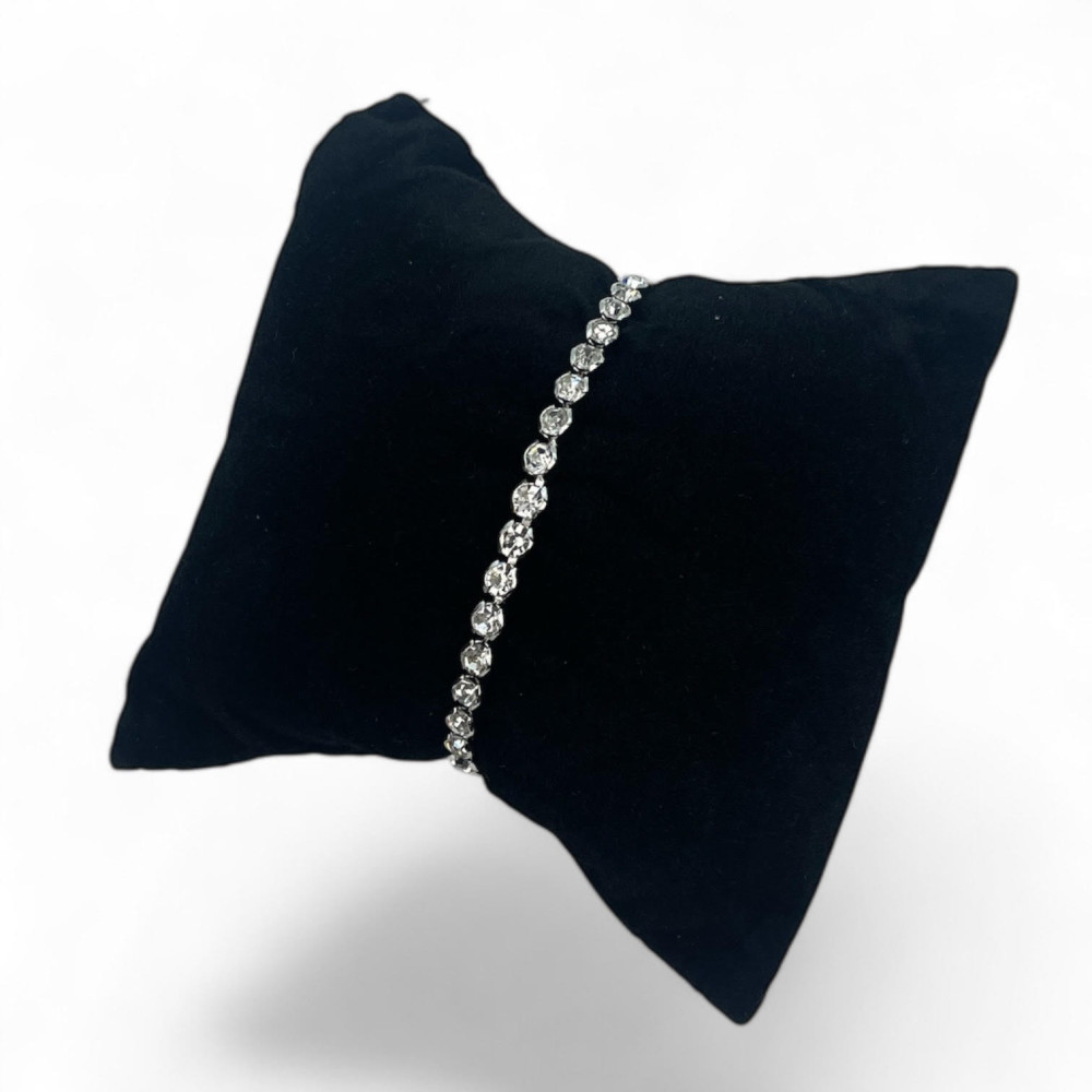 Bracelet en rond de tennis.