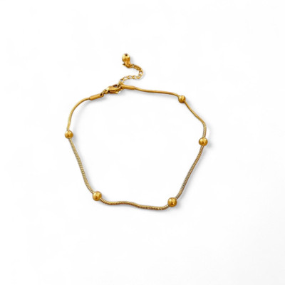 Bracelets de cheville doré