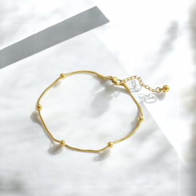 Bracelets de cheville doré