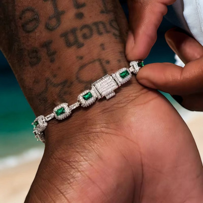 Bracelets London Or Blanc